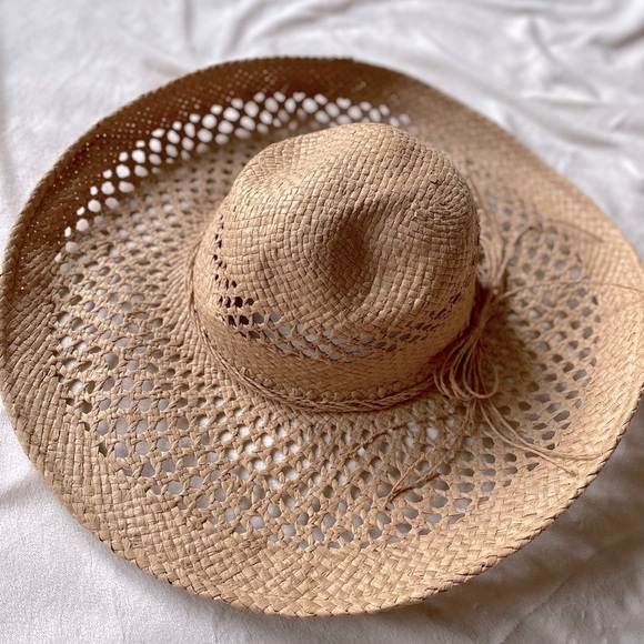 Torrid Tan Woven Sun Hat - Picture 3 of 6
